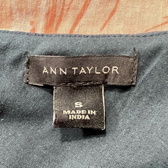 Ann Taylor Hawaii Tropic Floral One Shoulder Blouse Women's Size Small - Picture 11 of 13